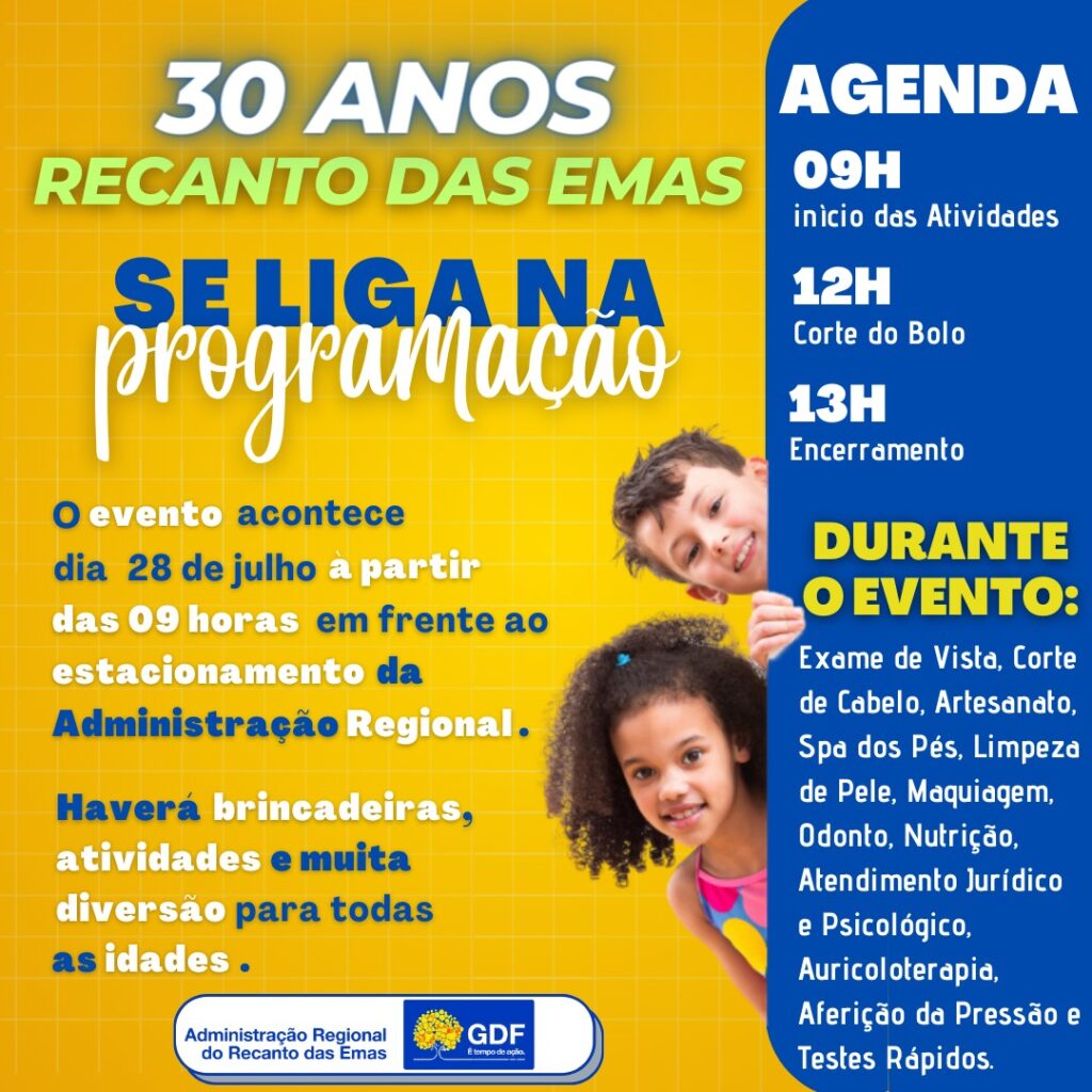 Notícias – Administração Regional do Recanto das Emas